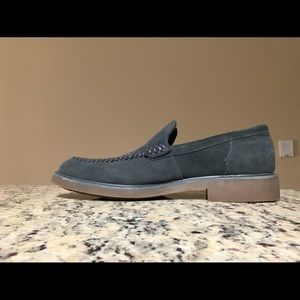 Calvin Klein Men Blue Suede Shoes 9.5